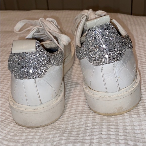 Golden Goose white sneakers with crystals - Picture 2 of 6